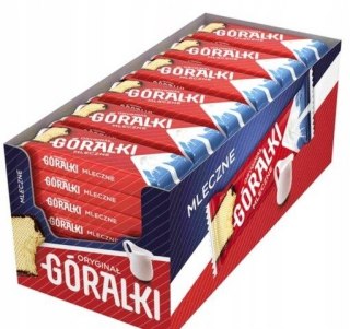36 sztuk Góralki mleczne Wafelki z kremowym nadzieniem 45g (kartonik)