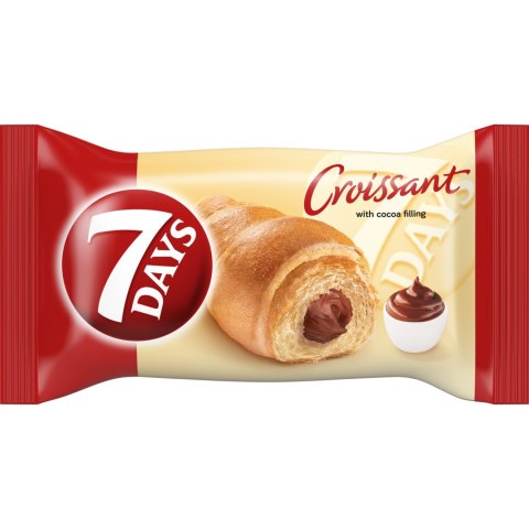 7 Days Rogalik z nadzieniem kakaowym 60 g