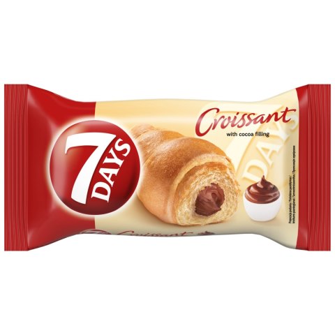 7 Days Rogalik z nadzieniem kakaowym 60 g