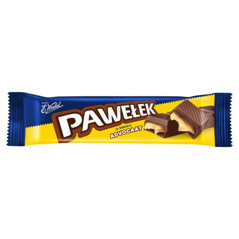 Baton E.Wedel Pawełek Advocaat w ciemnej czekoladzie 24 szt. x 45 g