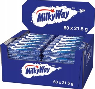 Baton mleczny Milky Way w czekoladzie 21,5 g x 60 szt.
