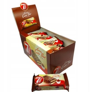 Batonik z nadzieniem kakaowym 7Days Cocoa Cake Bar biszkopt 32g x 16 szt