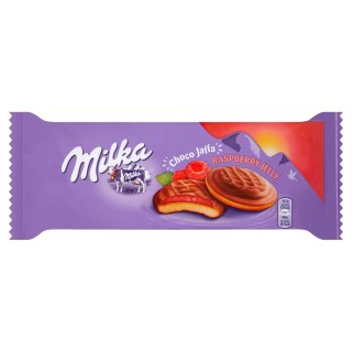 Ciastka Milka Jaffa biszkopty z galaretką o smaku malinowym 147 g