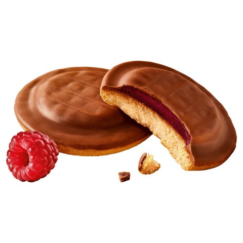 Ciastka Milka Jaffa biszkopty z galaretką o smaku malinowym 147 g