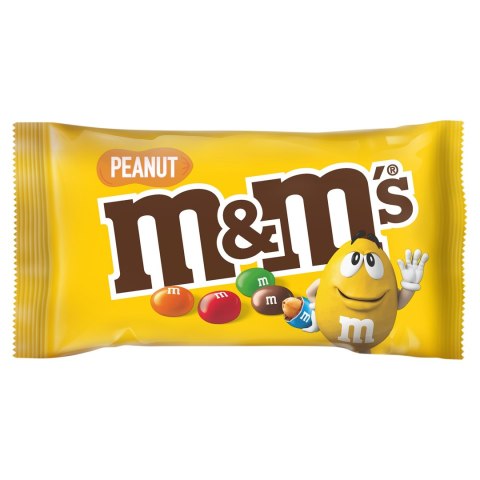 Cukierki M&M's orzeszki ziemne w czekoladzie kolorowe skorupki 45 g