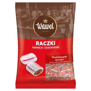 Cukierki Raczki karmelki nadziewane Wawel 1000 g