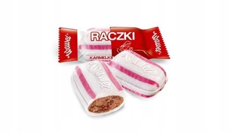 Cukierki Raczki karmelki nadziewane Wawel 1000 g