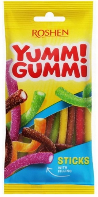 Cukierki Roshen Yumm Gummi Stick kwaśne patyczki 70g Roshen