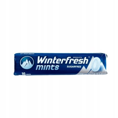 Cukierki bezcukrowe Winterfresh Mints miętowe 28 g x 24 szt.