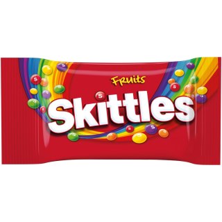 Cukierki do żucia w cukrowych skorupkach drażetki owocowe Skittles 38 g