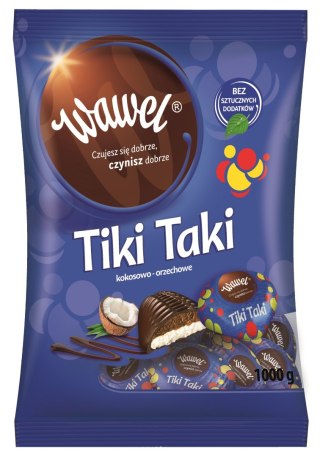 Czekoladki Wawel Tiki Taki kokosowe nadziewane 1000 g