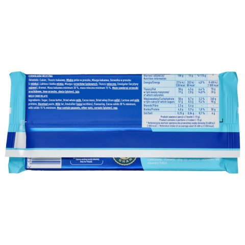 E.Wedel Klasyczna czekolada mleczna 90 g