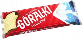 Góralki mleczne Wafelki z kremowym nadzieniem 45 g