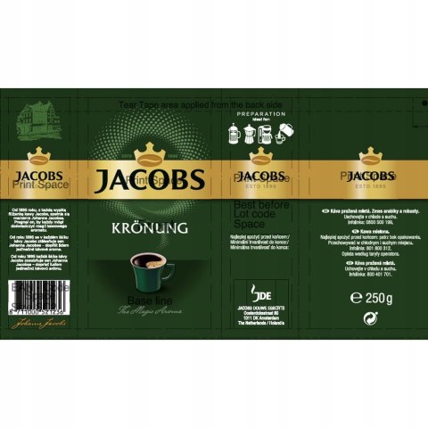 Jacobs Krönung Kawa mielona 250 g