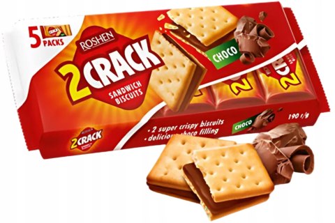 Krakersy Roshen Kakaowy 190 g