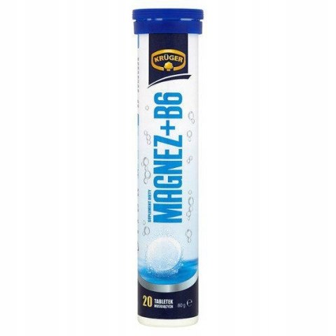 Krüger Suplement diety magnez + B6 smak cytrynowy