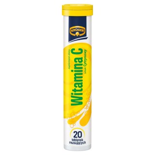 Krüger Suplement diety witamina C smak cytrynowy 84 g (20 sztuk)