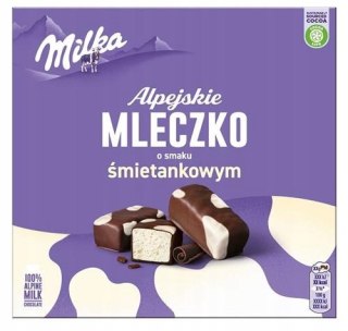 Milka Alpejskie Mleczko Happy Cows Śmietankowe w Czekoladzie Pianka 330g