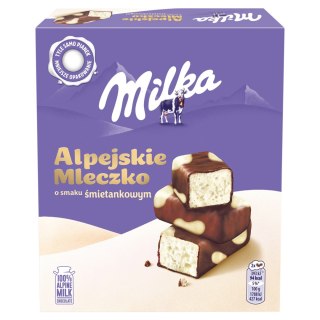 Milka Alpejskie Mleczko Happy Cows Śmietankowe w Czekoladzie Pianka 330g