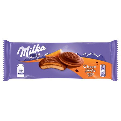 Milka Choco Jaffa - Biszkopty z galaretką pomarańczową z czekoladą 147 g