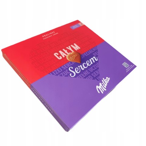 Milka I Love Milka praliny mleczne z nadzieniem orzechowym 110 g