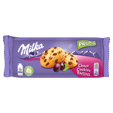 Milka Pieguski ciasteczka z rodzynkami 135 g