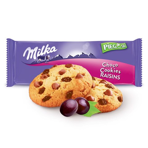 Milka Pieguski ciasteczka z rodzynkami 135 g