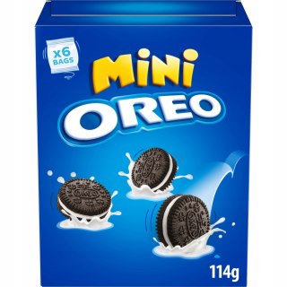 Mini Oreo Ciastka Ciasteczka z Nadzieniem Kruche Markizy 6 paczek 19g 114g
