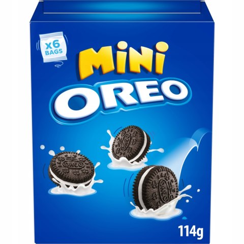 Mini Oreo Ciastka Ciasteczka z Nadzieniem Kruche Markizy 6 paczek 19g 114g