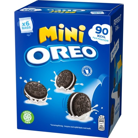 Mini Oreo Ciastka Ciasteczka z Nadzieniem Kruche Markizy 6 paczek 19g 114g
