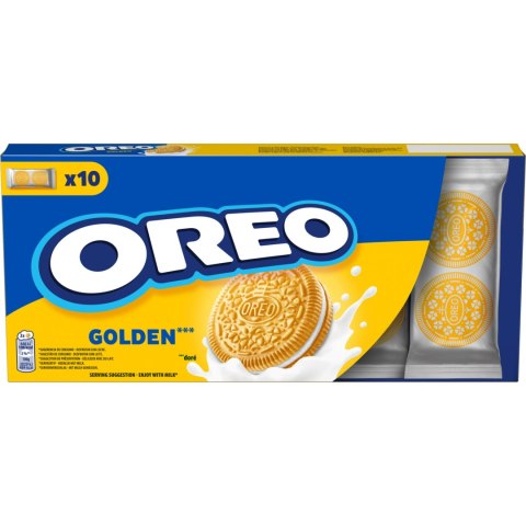 Mondelez 220g OREO GOLDEN 20 sztuk ciasteczka z kremowym nadzieniem