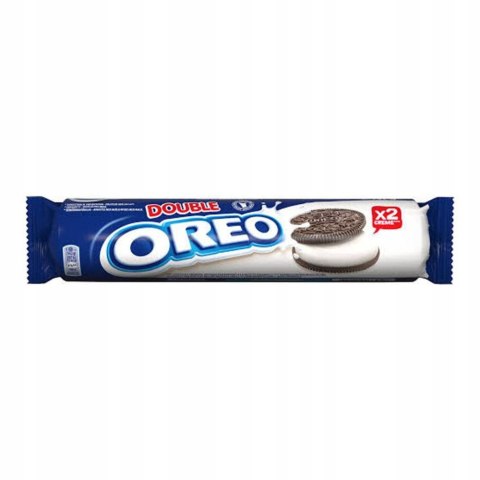 Oreo Double ciastka kruche kakaowe z nadzieniem 157 g markizy z kremem