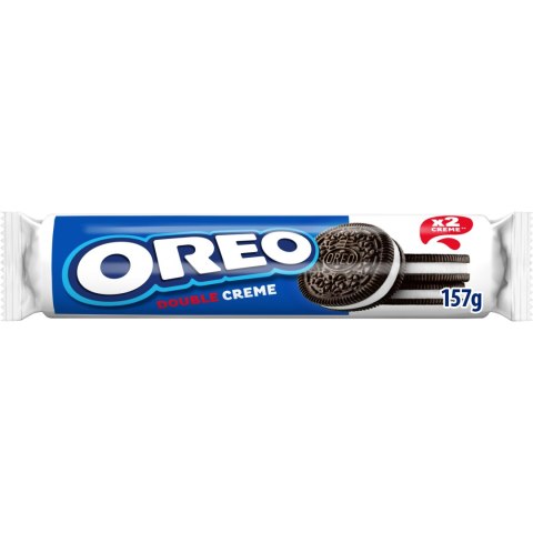 Oreo Double ciastka kruche kakaowe z nadzieniem 157 g markizy z kremem