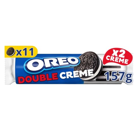 Oreo Double ciastka kruche kakaowe z nadzieniem 157 g markizy z kremem