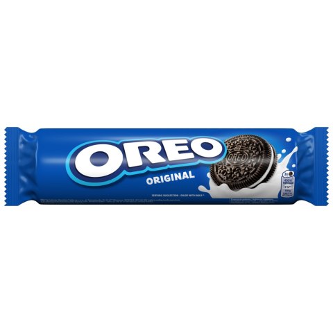 Oreo Original ciastka kakaowe z nadzieniem markizy kruche ciasteczka 154 g