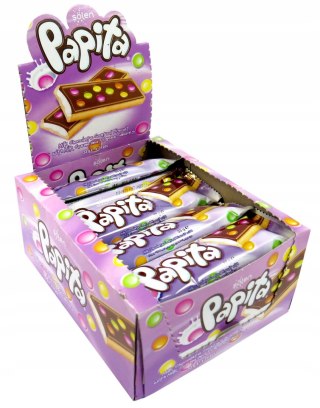 Papita Mleczny Baton z Drażetkami 24 szt x 33 g