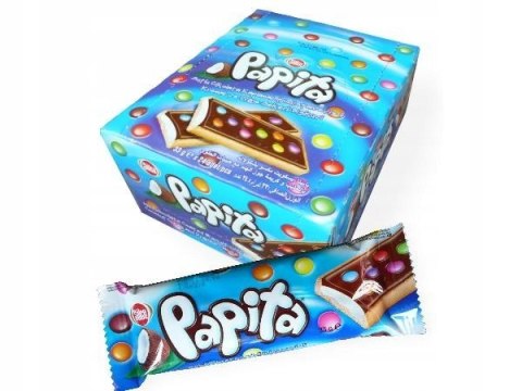 Papita Solen batoniki z kokosem i drażami 33 g x 24 szt