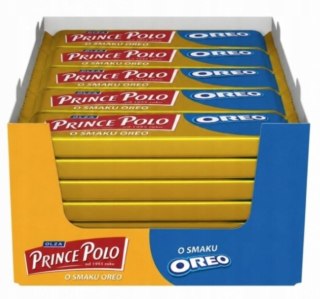 Prince Polo Oreo - wafelek kakaowy z nadzieniem waniliowym - 45 g x 35szt