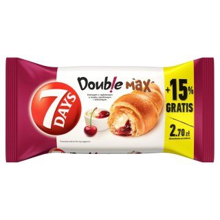 Rogalik 7 Days z Nadzieniem Waniliowym i Wiśniowym 110g