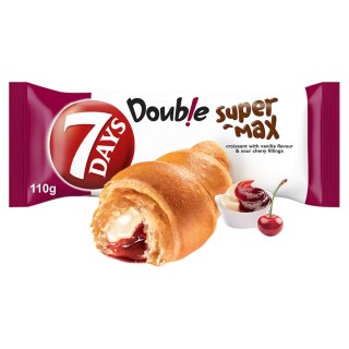 Rogalik 7 Days z Nadzieniem Waniliowym i Wiśniowym 110g
