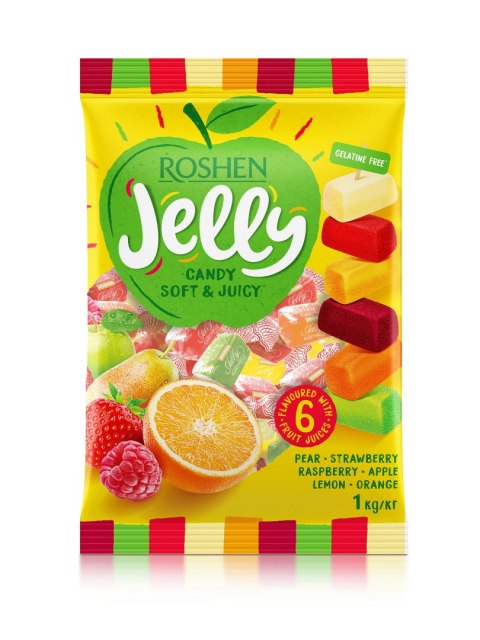 Roshen Jelly owocowe galaretki w cukrze 1 kg