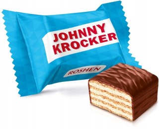 Roshen Johnny Krocker wafelki z nadzieniem kokosowym w polewie kakaowej 1kg