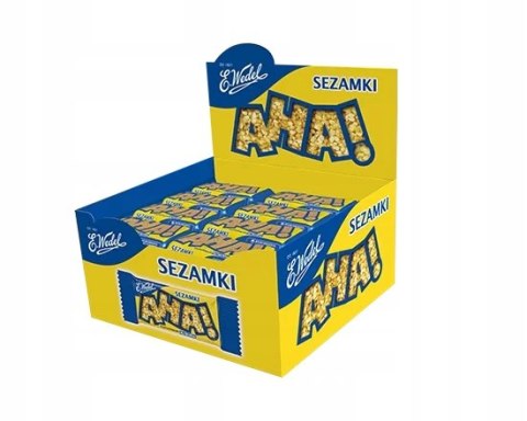 Sezamki AHA! 40 x 27,2 g E.Wedel display box