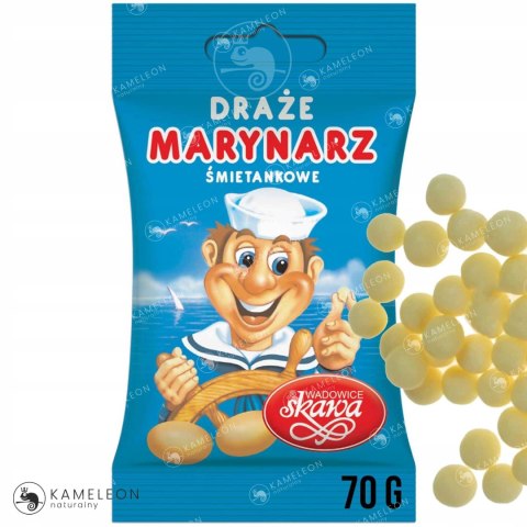 Skawa Draże Marynarz Śmietankowe 70 g