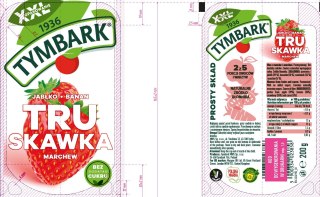 TYMBARK mus truskawka-banan-marchewka 200 g