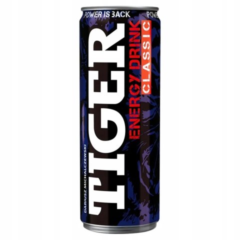 Tiger Classic Gazowany napój energetyzujący 250 ml