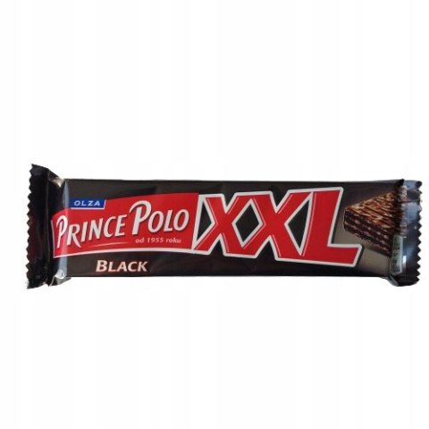 Wafelek Prince Polo Black XXL 45 g x 35 sztuk baton