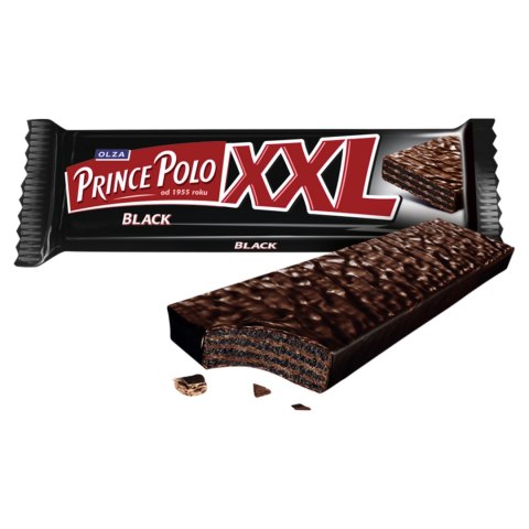 Wafelek Prince Polo Black XXL 45 g x 35 sztuk baton
