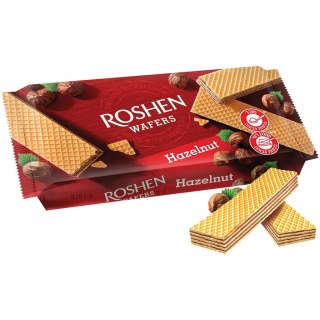 Wafle Roshen Wafers z nadzieniem orzechowym 216 g