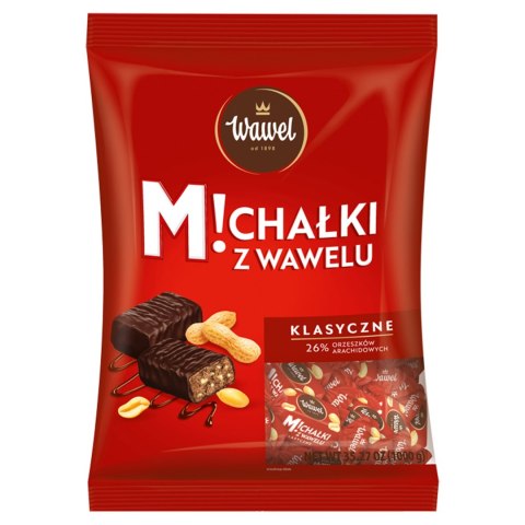Wawel Michałki z Wawelu cukierki w czekoladzie klasyczne 1000 g